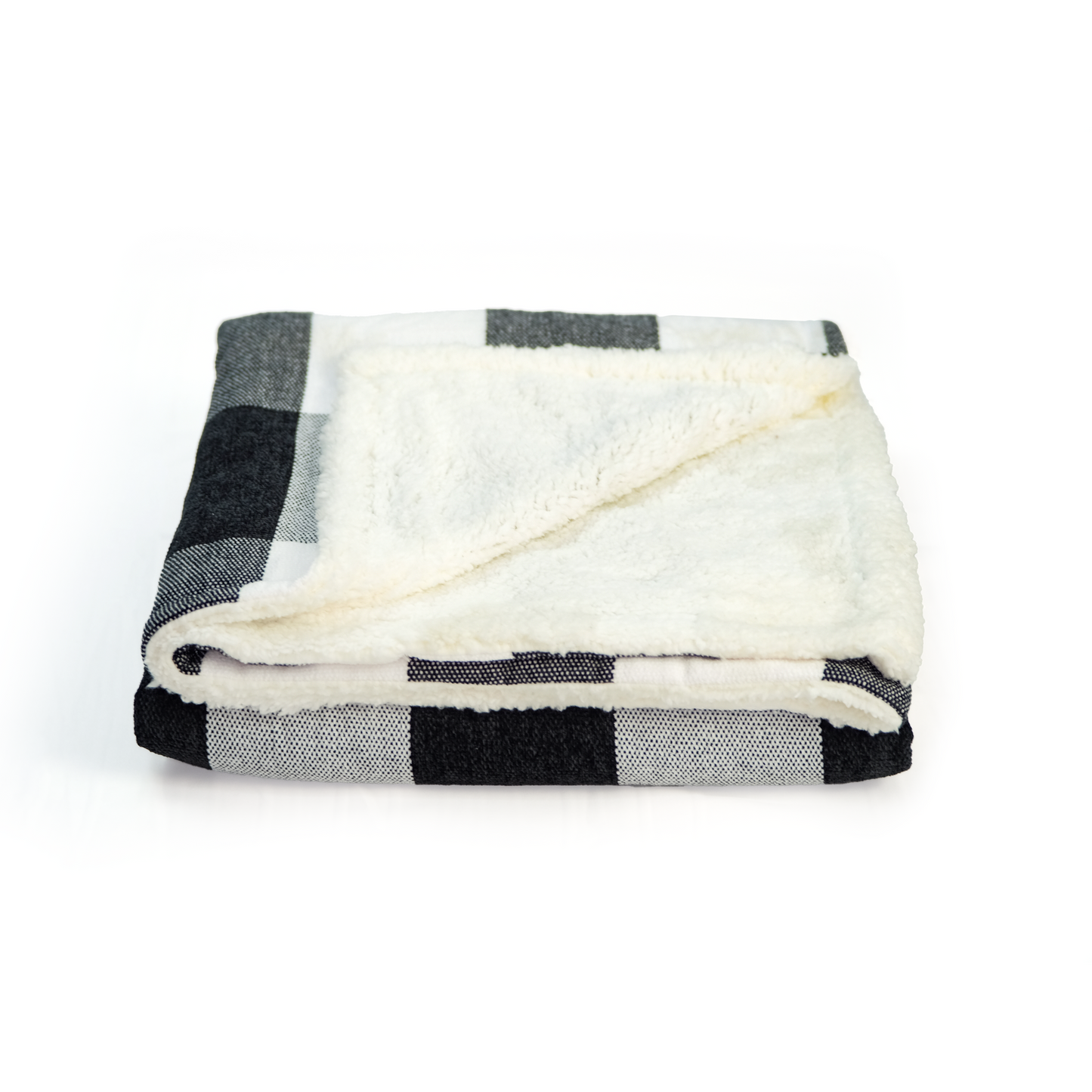 Blanket Black Plaid