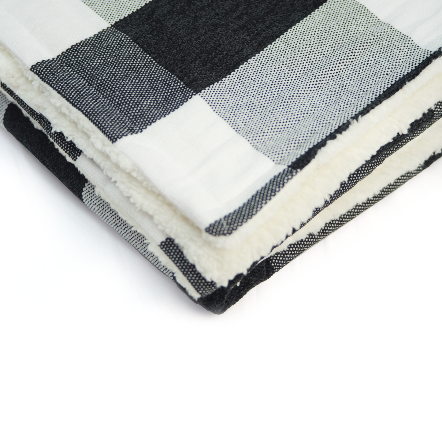 Blanket Black Plaid