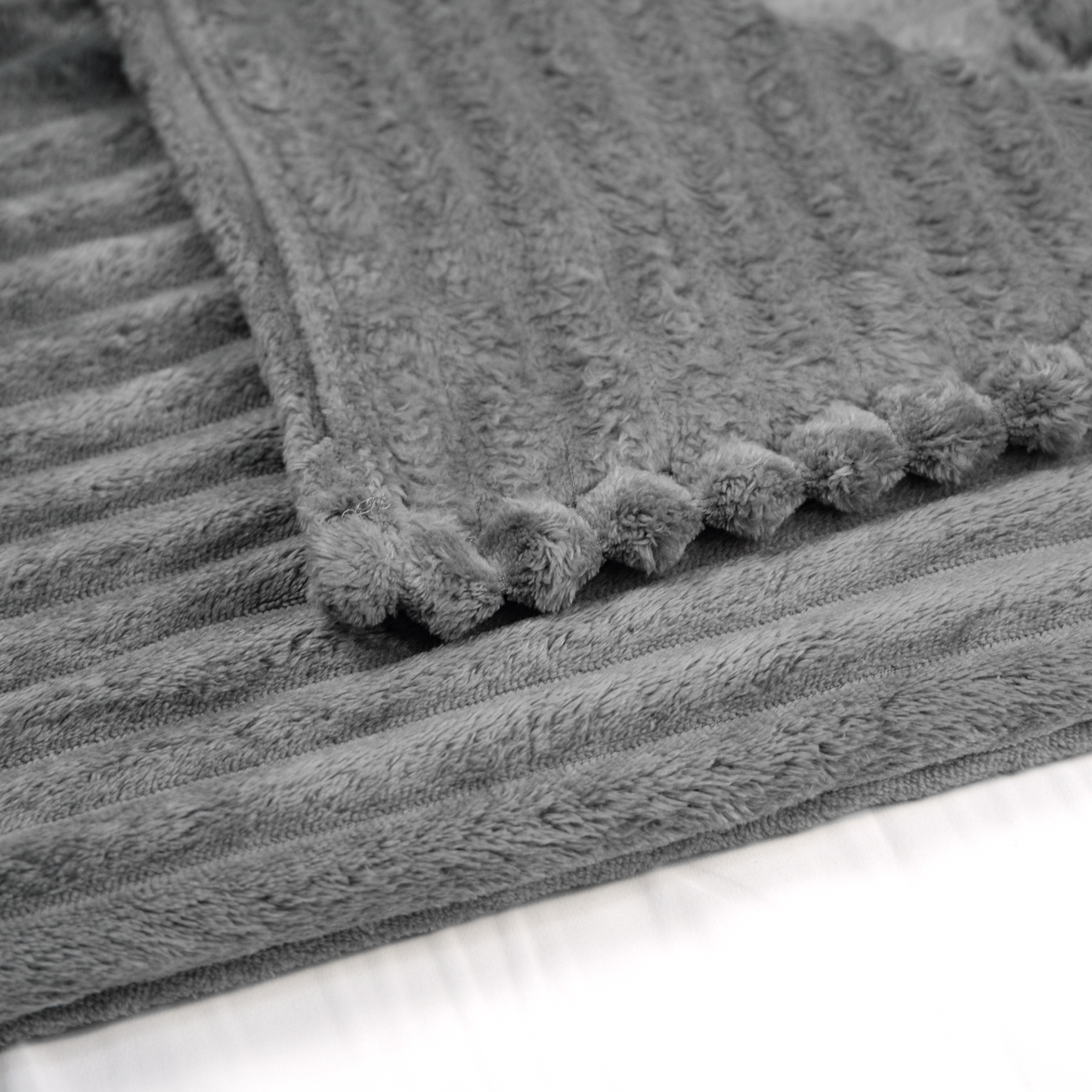 Flannel Blanket Grey